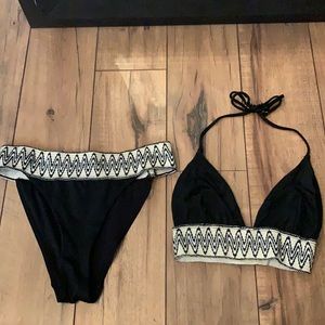 TopShop Bikini Bottoms Sz. 8 Top Sz. 6